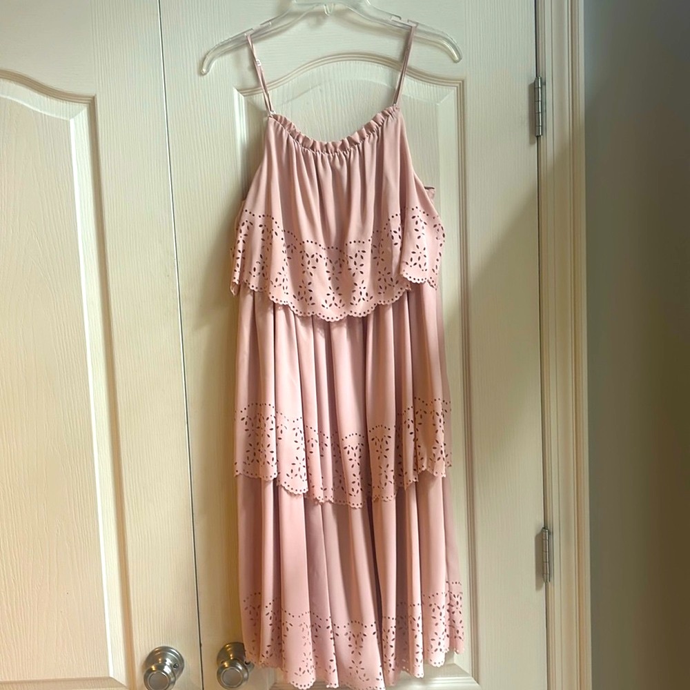 Tiered cocktail dress
